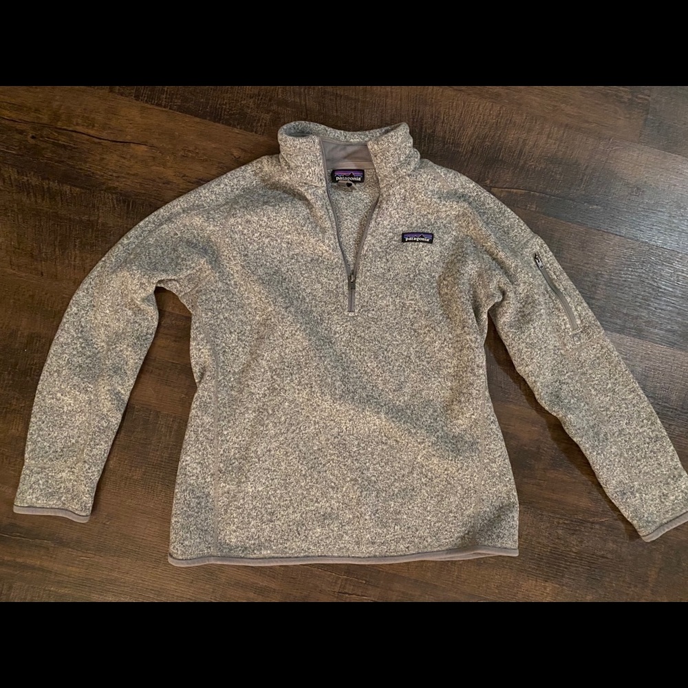 Womens Patagonia Quarter Zip (Large)